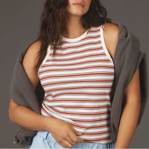 NWT Maeve Ribbed Racerback Tank